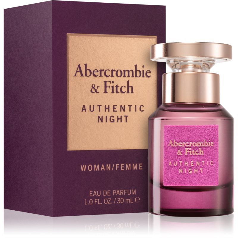 Abercrombie & Fitch Authentic Night Women Eau De Parfum For Women 30 Ml